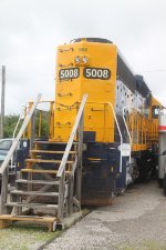 ATSF SD40 #5008 on Display